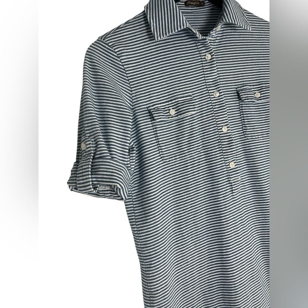 J. McLaughlin Utility Pocket Shirt Dress - Picture 2 of 8
